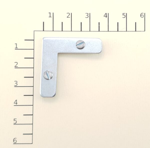 Narożnik montażowy do ram aluminiowych – łącznik kątowy 90° do profili